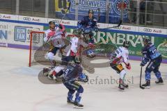 DEL - Eishockey - Saison 2019/20 - ERC Ingolstadt -  Eisbären Berlin - Ville Koistinen (#10 ERCI) - Sebastian Dahm Torwart (#32 Berlin) - Lukas Reichel (#44 Berlin) - Foto: Jürgen Meyer