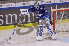 DEL - Eishockey - Saison 2019/20 - ERC Ingolstadt -  Eisbären Berlin - Timo Pielmeier (#51Torwart ERCI) - Foto: Jürgen Meyer