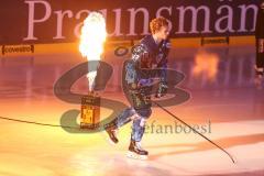 DEL - Eishockey - Saison 2019/20 - ERC Ingolstadt -  Straubing Tigers - Tim Wohlgemuth (#33 ERCI) beim Einlaufen  -Foto: Jürgen Meyer