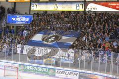 DEL - Eishockey - Saison 2019/20 - ERC Ingolstadt - Adler Mannheim - Fans - choreo - banner - Foto: Jürgen Meyer