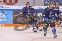 DEL - Eishockey - Saison 2019/20 - ERC Ingolstadt -  Eisbären Berlin - Brett Olson (#16 ERCI) - topscorer - roter Helm - Foto: Jürgen Meyer