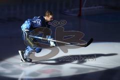 DEL - Eishockey - Saison 2019/20 - ERC Ingolstadt -  Adler Mannheim - Colton Jobke (#7 ERCI) beim Einlaufen  - Foto: Jürgen Meyer