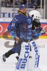 DEL - Eishockey - Saison 2019/20 - ERC Ingolstadt -  Kölner Haie - Timo Pielmeier (#51Torwart ERCI) nach dem Spiel - Foto: Jürgen Meyer