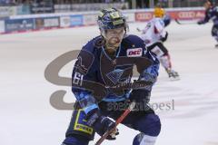 Im Bild: David Elsner (#61 ERC)

Eishockey - Herren - DEL - Saison 2019/2020, Spiel 8 - 4.10.2019 -  ERC Ingolstadt - Fischtowns Pinguins - Foto: Ralf Lüger