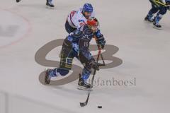 DEL - Eishockey - Saison 2019/20 - ERC Ingolstadt -  Adler Mannheim - Brett Olson (#16 ERCI) Topscorer - roter Helm - Foto: Jürgen Meyer