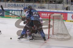 DEL - Eishockey - Saison 2019/20 - ERC Ingolstadt -  Adler Mannheim - Brandon Mashinter (#53 ERCI) - Dennis Endras Torwart (#44 Mannheim) - Foto: Jürgen Meyer