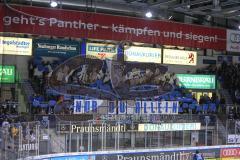 DEL - Eishockey - Saison 2019/20 - ERC Ingolstadt -  Straubing Tigers - Fans - Banner - choreo - spruchband - Foto: Jürgen Meyer