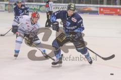 DEL - Eishockey - Saison 2019/20 - ERC Ingolstadt -  Straubing Tigers - Mike Collins (#13 ERCI) - Mike Connolly Straubing Weiss - Foto: Jürgen Meyer