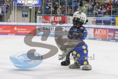 DEL - Eishockey - Saison 2019/20 - ERC Ingolstadt -  Kölner Haie - Maskottchen - Xaver - Foto: Jürgen Meyer