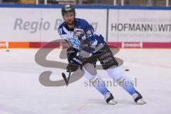 DEL - Eishockey - Saison 2019/20 - ERC Ingolstadt - Iserlohn Roosters - Findlay Brett (#19 ERCI) beim warm machen - Foto: Jürgen Meyer