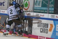 DEL - Eishockey - Saison 2019/20 - ERC Ingolstadt - Nürnberg Ice Tigers - Mike Collins (#13 ERCI) an der Bande - Foto: Jürgen Meyer