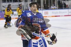 Im Bild: Ian Gordon (ERC Legendenteam 2020) geht aus seinem TOR

Eishockey - Herren - DEL - Saison 2019/2020 -  ERC Ingolstadt Legenden—Team 2020 - Sternstunden-Team -  Foto: Ralf Lüger