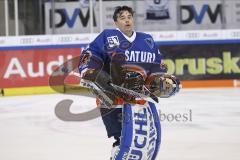 Im Bild: Ian Gordon (ERC Legendenteam 2020) geht aus seinem TOR

Eishockey - Herren - DEL - Saison 2019/2020 -  ERC Ingolstadt Legenden—Team 2020 - Sternstunden-Team -  Foto: Ralf Lüger