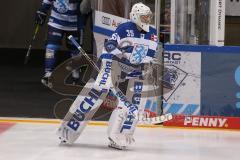 DEL - Eishockey - Saison 2020/21 - ERC Ingolstadt - Adler Mannheim - Nicolas Daws Torwart (#35 ERCI) - Foto: Jürgen Meyer