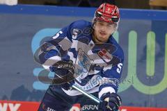 DEL - Eishockey - Saison 2020/21 - ERC Ingolstadt - Schwenninger Wild Wings - Fabio Wagner (#5 ERCI) - beim warm machen - Foto: Jürgen Meyer