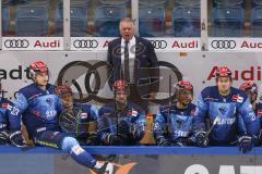 DEL - Eishockey - Saison 2020/21 - ERC Ingolstadt - Adler Mannheim - Doug Shedden (Cheftrainer ERCI) schreit - Foto: Jürgen Meyer
