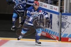 DEL - Eishockey - Saison 2020/21 - ERC Ingolstadt - Adler Mannheim - Justin Feser (#71 ERCI) - Foto: Jürgen Meyer