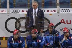 DEL - Eishockey - Saison 2020/21 - ERC Ingolstadt - Schwenninger Wild Wings - Doug Shedden (Cheftrainer ERCI) - Foto: Jürgen Meyer