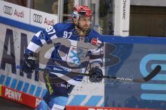 DEL - Eishockey - Saison 2020/21 - ERC Ingolstadt - Adler Mannheim - Simon Schütz (#97 ERCI) - Foto: Jürgen Meyer