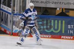 DEL - Eishockey - Saison 2020/21 - ERC Ingolstadt - Schwenninger Wild Wings - Nicolas Daws Torwart (#35 ERCI) - Foto: Jürgen Meyer