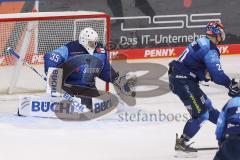 Vorbereitungsspiel - DEL - Eishockey - Saison 2020/21 - ERC Ingolstadt -  Augsburger Panther - Nicolas Daws Torwart (#35 ERCI) - Foto: Jürgen Meyer
