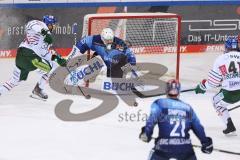 Vorbereitungsspiel - DEL - Eishockey - Saison 2020/21 - ERC Ingolstadt -  Augsburger Panther - Nicolas Daws Torwart (#35 ERCI) - Foto: Jürgen Meyer