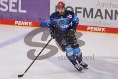 Vorbereitungsspiel - DEL - Eishockey - Saison 2020/21 - ERC Ingolstadt -  Augsburger Panther - Wayne Simpson (#21 ERCI) beim warm machen - Foto: Jürgen Meyer