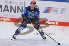 Vorbereitungsspiel - DEL - Eishockey - Saison 2020/21 - ERC Ingolstadt -  Augsburger Panther - Petrus Palmu (#52 ERCI) beim warm machen - Foto: Jürgen Meyer