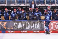 DEL - ERC Ingolstadt - Eisbären Berlin - Playoffs HF - Tor 2:1 Jubel durch Mirko Höfflin (10 ERC)