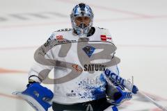 DEL - Vorbereitungsspiel - Saison 2021/22 - ERC Ingolstadt - Rytiri Kladno - Kevin Reich Torwart (#35 ERCI) - beim warm machen  - Foto: Jürgen Meyer