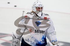 DEL - Vorbereitungsspiel - Saison 2021/22 - ERC Ingolstadt - Rytiri Kladno - Karri Rämö Torwart (#31 ERCI) - beim warm machen - Foto: Jürgen Meyer