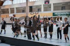 2. Floorball Bundesliga Süd/West - Schanzer Ducks ESV - FC Rennsteig Avalanche, 11:3; Sieg Jubel mit den Fans