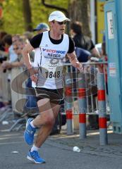 Klaus Mannweiler beim Ingolstädter Halbmarathon 2010