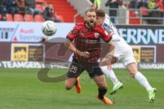 3.Liga - Saison 2022/2023 - FC Ingolstadt 04 -  - FC Freiburg II - David Kopacz (Nr.29 - FCI) - Foto: Meyer Jürgen