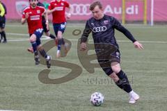 Bayernliga Süd - Saison 2021/2022 - FC Ingolstadt 04 II -  SpVgg Unterhaching - Fabio Meikis #19 FCI - Foto: Meyer Jürgen