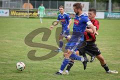 Kreisklasse - Saison 2026/27- TSV Kösching - SC Steinberg/Biberg - Christopher Lang rot Steinberg  - Valentin Hafner blau Kösching - Foto: Meyer Jürgen