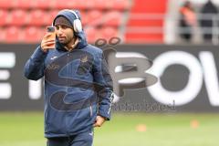 3. Liga; FC Ingolstadt 04 - TSG Hoffenheim II; vor dem Spiel El-Jindaoui Nader (30 TSG)