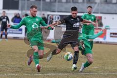 Bezirksliga - Saison 2024/25- TSV Gaimersheim - VFB Eichstätt II - Der 1:0 Führungstreffer durch Nico von Swiontek Brzezinski (Nr.17 - TSV Gaimersheim) jubel - Taavi Hoffmann grün Eichstätt  - Eugen Belousow grün Eichstätt links - Foto: Meyer Jürgen
