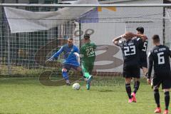 Fussball - Kreisliga - FC Grün Weiss Ingolstadt - FC Fatih Ingolstadt - Adar Gectan grün GW Ing. mit dem 1:1 Ausgleichstreffer - Ali Cakmakci Torwart Fatih Ing. - jubel - Foto: Meyer Jürgen