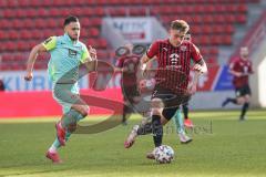 3. Liga - FC Ingolstadt 04 - 1. FC Kaiserslautern - Dennis Eckert Ayensa (7, FCI) Angriff Sturm