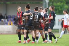 2. Bundesliga Frauen - Saison 2024/25 - FC Ingolstadt 04 Frauen - FSV Gütersloh - Der 1:1 Ausgleichtreffer durch Emma Kusch (Nr.9 - FCI Frauen) - jubel - XXXXX - Foto: Meyer Jürgen