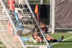 Testspiel; FC Ingolstadt 04 - FSV Zwickau; Torchance verpasst Pascal Testroet (37, FCI) ärgert sich