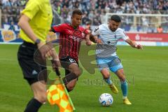 3.Liga - Saison 2022/2023 - TSV 1860 München - FC Ingolstadt 04 - Marcel Costly (Nr.22 - FCI) - Foto: Meyer Jürgen