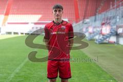 FC Ingolstadt 04; 3.Liga,  Porträttermin    
2025/2026, Elias Decker (4, FCI)