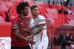 3. Liga - FC Ingolstadt 04 - FSV Zwickau - Francisco Da Silva Caiuby (13, FCI) Drinkuth Felix (7 Zwickau)