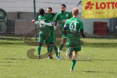 Fussball - Kreisliga - FC Grün Weiss Ingolstadt - FC Fatih Ingolstadt - Adar Gectan grün GW Ing. mit dem 1:1 Ausgleichstreffer - jubel - Foto: Meyer Jürgen