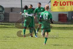 Fussball - Kreisliga - FC Grün Weiss Ingolstadt - FC Fatih Ingolstadt - Adar Gectan grün GW Ing. mit dem 1:1 Ausgleichstreffer - jubel - Foto: Meyer Jürgen