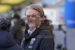 2024_1_27 - 3. Liga - Saison 2023/24 - 1. FC Saarbrücken - FC Ingolstadt 04 -  - Geschäftsfüher  Dietmar  Beiersdorfer (FC Ingolstadt 04) - XXXXX - Foto: Meyer Jürgen