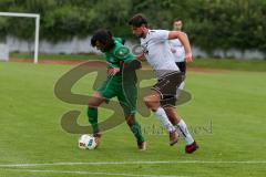 Toto-Pokal Donau/Isar 21/22 - TSV Gaimersheim - FC Gerolfing - Atilla Demir grün Gerolfing - Foto: Meyer Jürgen