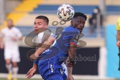 3. Liga - KFC Uerdingen 05 - FC Ingolstadt 04 - Zweikampf Ball, Filip Bilbija (35, FCI) Traoré Haktab Omar (23 KFC)